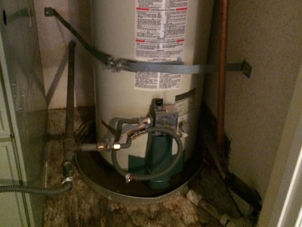 Water heater installed by JustinTime
